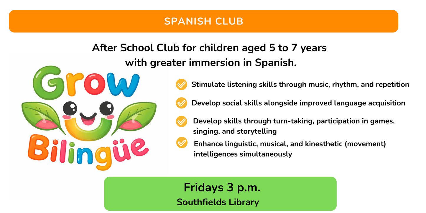 Autumn Term Spanish Club by Grow Bilingüe