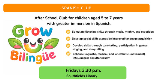 Trial Class - Grow Bilingüe Southflieds (5-7 yrs)